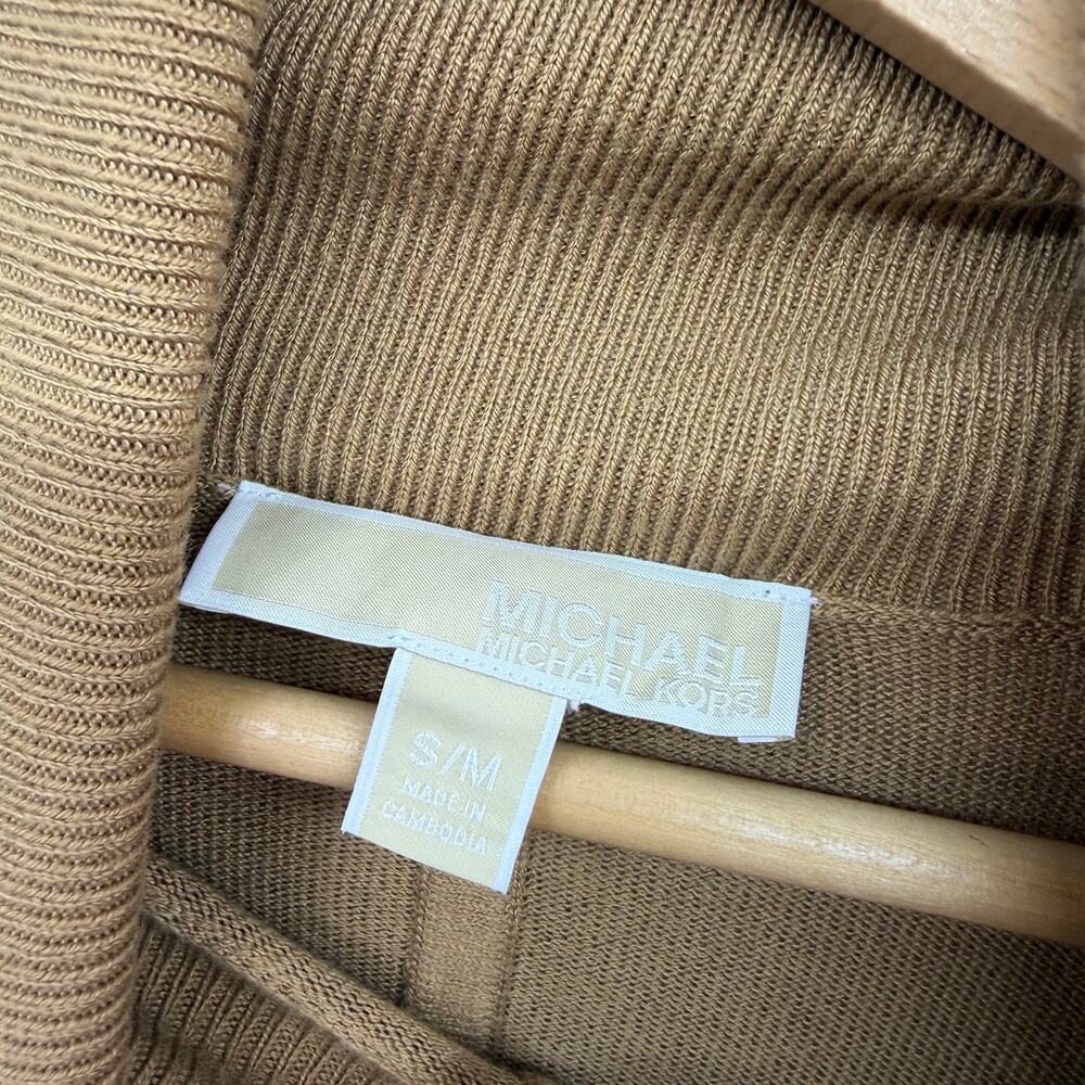 Michael Kors Turtleneck Poncho Sweater S/M - Picture 3 of 4